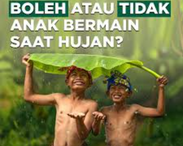 Bermain Hujan, Apakah Sehat?